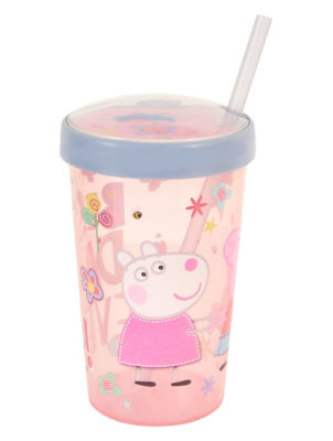 Peppa Pig tumbler 430ml reusable kids cup (British brand)