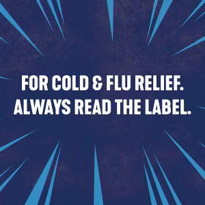 Beechams cold and flu relief hot drink sachets blackcurrant flavour 5 sachets - British product