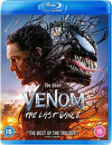 Venom The Last Dance Blu-ray disc, UK version