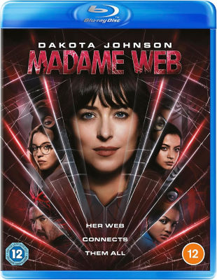 Marvel Madame Web DVD film cover - (British brand)