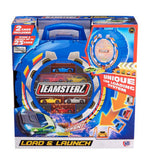 Teamsterz Load n Launch car launcher carry case with 2 cars, UK version