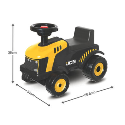 JCB foot to floor ride on tractor (British brand)