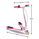 EVO Light Up V-Flex kids scooter pink (British brand)