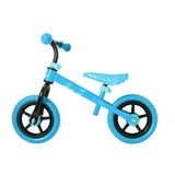 EVO baby blue balance bike 10-inch wheels, imported from the UK