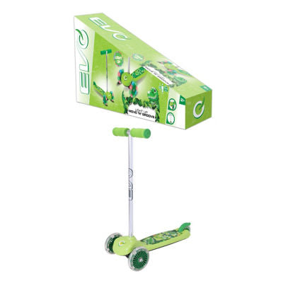 EVO 3 wheel scooter green, UK version