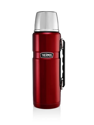 Thermos flask red 1.2L, imported from the UK