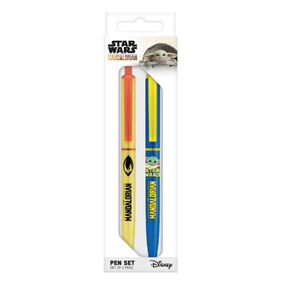 Star Wars Mandalorian pen set 2pk (British brand)