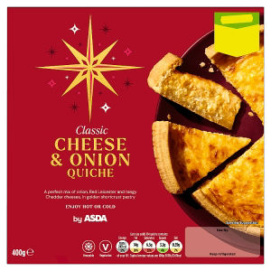 ASDA Delicious Cheese & Onion Quiche