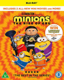 Minions The Rise of Gru Blu-ray disc (British brand)