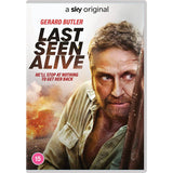 Last Seen Alive DVD starring Gerard Butler, imported from the UK