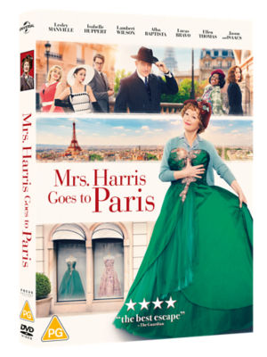 Mrs Harris Goes to Paris DVD (British brand)