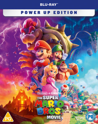 Super Mario Bros Blu-ray disc UK release - British product