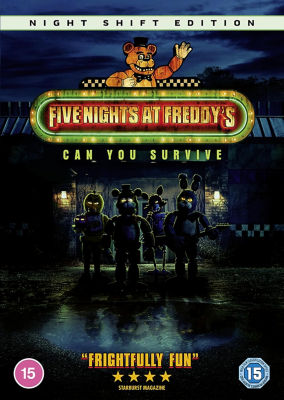 Five Nights at Freddys DVD - British product