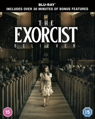 Blumhouse The Exorcist Believer Blu-ray disc (British brand)