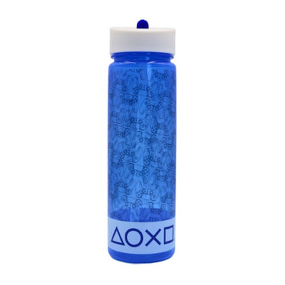 PlayStation water bottle 600ml with flip-up spout (British brand)