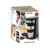 ASDA Salter Coffee Maker To Go with 420ml Stainless Steel Travel Mug- Buy online at McGrocer