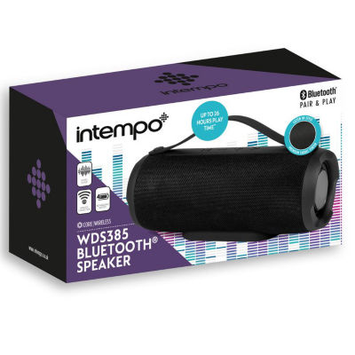 ASDA Intempo WDS 385 Fabric Portable Bluetooth Speaker- Buy online at McGrocer