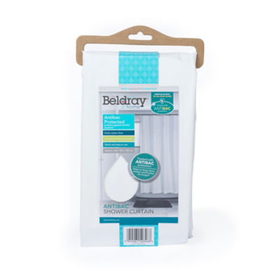 Beldray Antibac Shower Curtain 180x180cm - British product