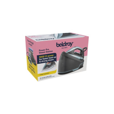 Beldray Power Pro steam station iron 2.5L, UK version