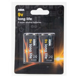 ASDA ASDA Long Life Alkaline 9V Battery 2 Pack- Buy online at McGrocer