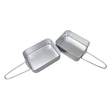 Ozark Trail 2-piece aluminum mess tins camping cookware set, imported from the UK