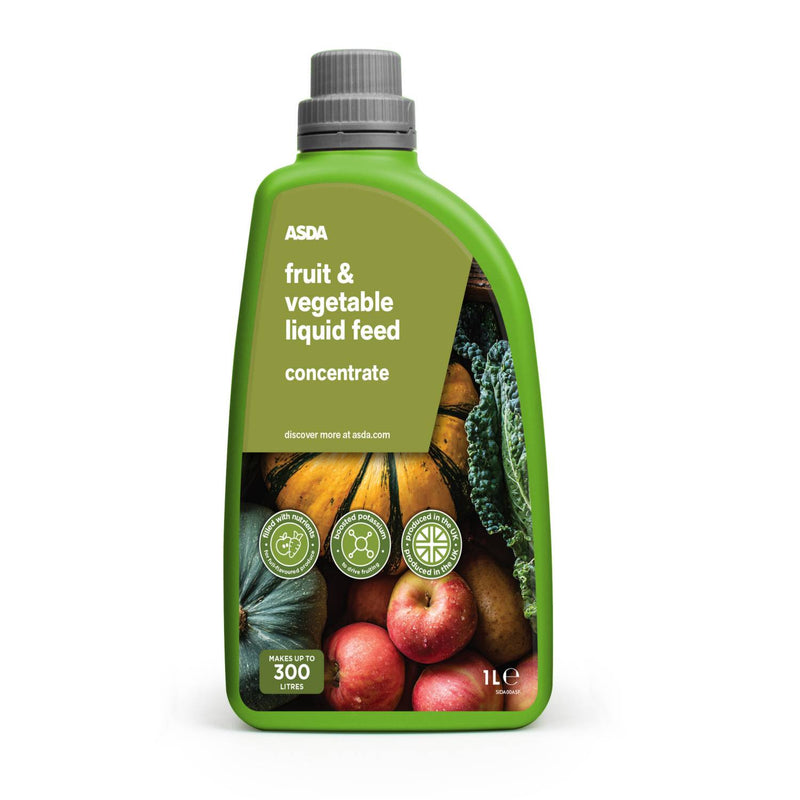 ASDA concentrated fruit and veg food 1L, UK version