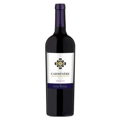 ASDA Extra Special Carménère red wine (British brand)