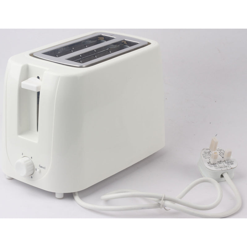 George Home white 2 slice toaster, UK version