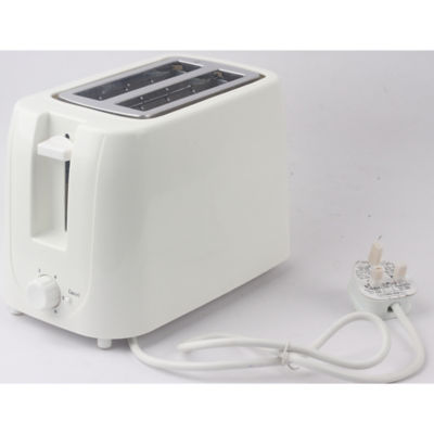 George Home white 2 slice toaster, UK version