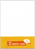 Paquet de 20 cartes artisanales blanches A4 ASDA - Produit britannique