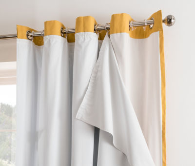 George Home white blackout curtain lining (British brand)