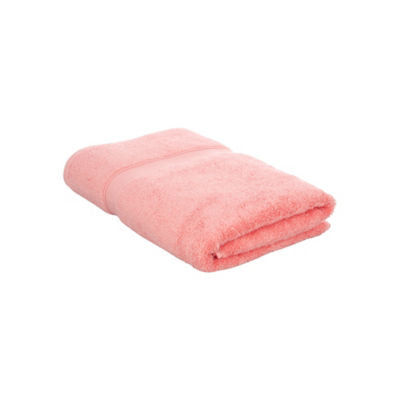 George Home medium coral bath towel, UK version