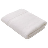 George Home white cotton bath sheet, UK version
