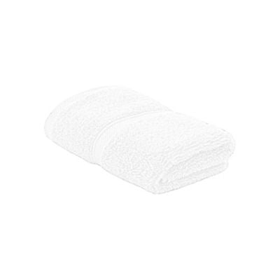 George Home white cotton face cloth, UK version