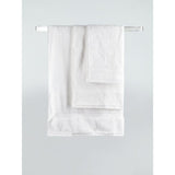 George Home white cotton hand towel small, UK version