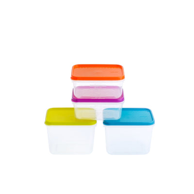 ASDA George Home Mini Food Storers 4 Pack Food Storage Container- Buy online at McGrocer
