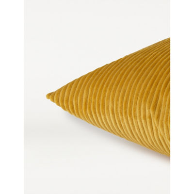 George Home honey jumbo cord cushion (British brand)