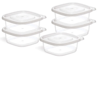 George Home food storage boxes 250ml 5 pack, UK version
