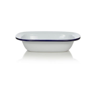 George Home enamel small pie dish, UK version