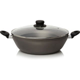 George Home non-stick aluminium double-handled wok 32cm, UK version
