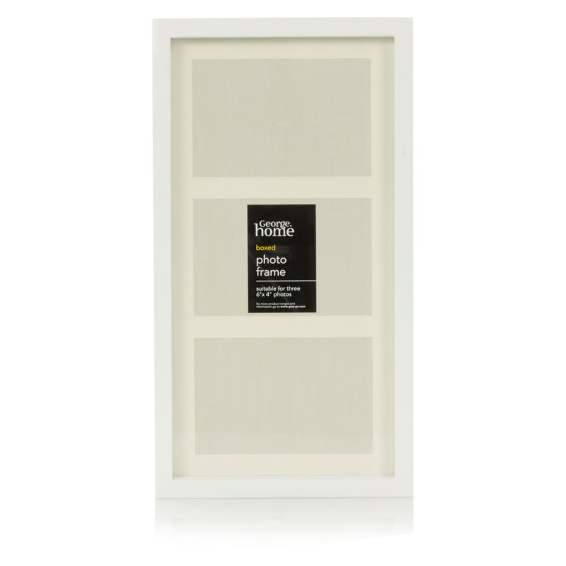 George Home white boxed photo frame 6x4 inch - British product