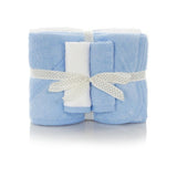George Home blue baby towel and flannel set, UK version