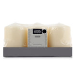 ASDA George Home Unscented Cream Pillar Candles 6 x 267g- Buy online at McGrocer
