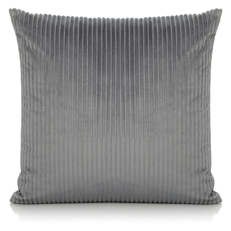 George Home charcoal cord jumbo cushion, UK version