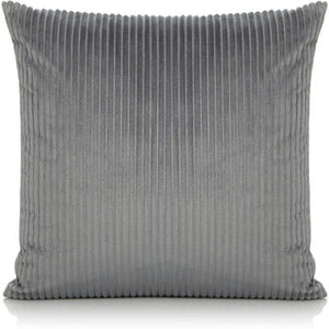 George Home Charcoal Jumbo Cord Cushion - Home Decor Pillow