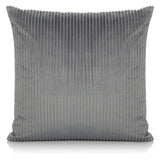 George Home charcoal cord jumbo cushion, UK version