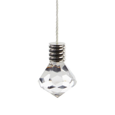 George Home white diamante light pull, imported from the UK