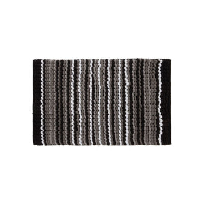 George Home black stripe bath mat, UK version