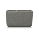 George Home sandstone effect charcoal toothbrush organizer, imported from the UK