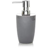 George Home charcoal soap dispenser 7.8x7.8x16.5cm, UK version